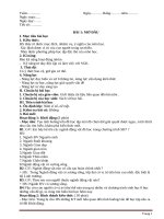 Giáo án môn Sinh học 8 phát triển năng lực