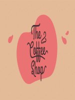 The coffee shop brand by slidesgo 