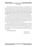 Phân tích hiệu quả sử dụng vốn kinh doanh tại Doanh nghiệp Tư nhân Thương Mại Xuân Bình