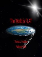 The World is Flat slide  Thomas Friedman