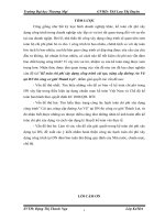 Kế toán chi phí xây dựng công trình cải tạo, nâng cấp đường An Vũ tại DN thi công cơ giới Thành Lợi