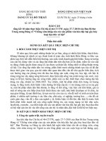 Báo cáo tổng kết 10 năm Chỉ thị số 46CTTW về chống sự xâm nhập của các sản phẩm văn hóa độc hại gây hủy hoại đọa đức xã hội