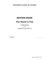 The World Is Flat sumary  Thomas Friedman