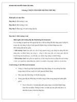 Chương 3 phân tích môi trường tiếp thị