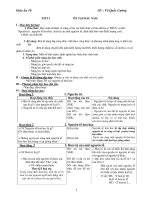 Giáo án hóa 10 theo phát triển năng lực (2017-2018)