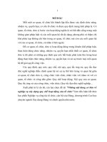 Tiểu luận Cao học xây dựng Đảng môn Nghiệp vụ công tác tổ chức cán bộ