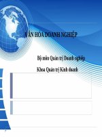 slide Văn hóa doanh nghiệp