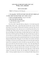 HƯỚNG dẫn học SINH lớp CHỦ NHIỆM lập và THỰC HIỆN kế HOẠCH học tập và rèn LUYỆN 