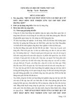 MỘT số GIẢI PHÁP NHẰM NÂNG CAO HIỆU QUẢ tổ CHỨC HOẠT ĐỘNG TRẢI NGHIỆM SÁNG tạo CHO học SINH TRƯỜNG THPT 