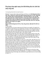 ứng dụng công nghệ mạng cảm biến không dây cho cảnh báo cháy rừng sớm 