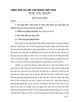 Hình thành kĩ năng sống thông qua hoạt động trải nghiệm sáng tạo cho học sinh lớp chủ nhiệm 