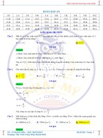ĐỀ và đáp án THEO FORM đề THI MINH họa của BGD năm 2020