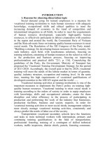 Quản lý đào tạo nghề ở các trường trung cấp ngành giao thông vận tải đáp ứng nhu cầu xã hội tt tieng anh 