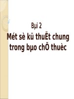 Bai 2 mot so ky thuat chung