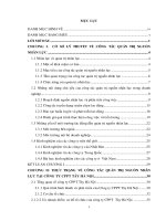 HOẠT ĐỘNG QUẢN TRỊ NGUỒN NHÂN LỰC TẠI CÔNG TY CỔ PHẦN PHÁT TRIỂN TÂY HÀ NỘI – THỰC TRẠNG VÀ GIẢI PHÁP