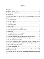 Báo cáo thực tập Hệ thống thông tin TRUNG TÂM CÔNG NGHỆ THÔNG TIN VNPT QUẢNG BÌNH 