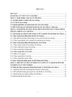 Báo cáo thực tập khoa Marketing Đại học FPT ( phân hiệu đại học FPT   hà nội ) 