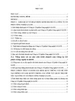 Báo cáo thực tập Quản trị kinh doanh CÔNG TY cổ PHẦN CÔNG NGHỆ G GATE 