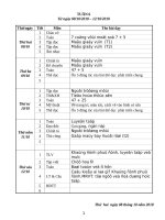 Giáo án tuần 6 lớp 2 phát triển năng lực