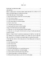 Báo cáo thực tập Quản trị kinh doanh CÔNG TY cổ phần giải pháp dịch vụ khách sạn HFS 