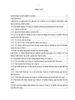 Báo cáo thực tập Khách sạn du lịch công ty cổ phần thương mại du lịch hà nội xanh 