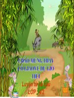 GIÁO ÁN LUYỆN TỪ VÀ CÂU LỚP 4 TUẦN 11