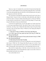 Báo cáo thực tập Kế toán tại Công ty TNHH xúc tiến thương mại Hồng Hà 