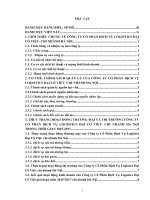 Báo cáo thực tập Kinh tế Luật tại CÔNG TY cổ PHẦN DỊCH vụ LOGISTICS đại cồ VIỆT  CHI NHÁNH Hà Nội 