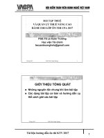 Bộ bài tập thuế và quản lí thuế nâng cao   ôn thi CPA