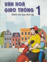 ATGT lớp 1 Bài 3 ngồi sau xe đạp, xe máy an toàn