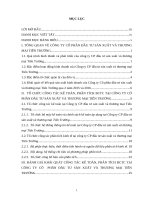 Báo cáo thực tập Kế toán tại Công ty cổ phần đầu tư sản xuất và thương mại Tiến Trường 