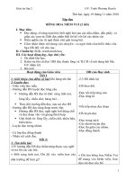 Giáo án tuần 13 lớp 2 phát triển năng lực