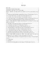 Báo cáo thực tập Khách sạn du lịch Công ty cổ phần du lịch quốc tế Lào Cai (2) 