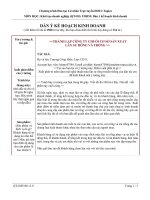 DÀN Ý KẾ HOẠCH KINH DOANH môn Khởi tạo doanh nghiệp (QT410)