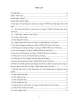 Báo cáo thực tập Quản trị kinh doanh Công ty TNHH xuất nhập khẩu dozzi việt nam 