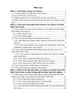 Báo cáo thực tập khoa Marketing CÔNG TY  bảo HIỂM PJICO VĨNH PHÚC 