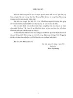 Báo cáo thực tập khoa Marketing CÔNG TY cổ PHẤN CÔNG NGHỆ MAXBUY VIỆT NAM 