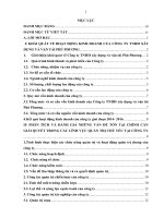 Báo cáo thực tập Quản trị kinh doanh CÔNG TY TNHH xây DỰNG và vận tải PHÚ PHƯƠNG 