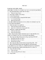 Báo cáo thực tập khoa Tài chính ngân hàng tại CÔNG TY cổ PHẦN vận tải và xây DỰNG đại PHONG 