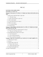 Báo cáo thực tập Khoa kinh doanh quốc tế tại Công ty TNHH giao nhận hàng hóa HL Hà Nội 