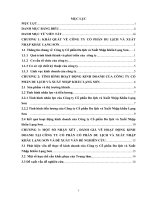 Báo cáo thực tập Khoa kinh doanh quốc tế tại CÔNG TY cổ PHẦN DU LỊCH và XUẤT NHẬP KHẨU LẠNG sơn  