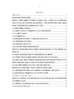 Báo cáo thực tập khoa Tài chính ngân hàng tại CÔNG TY CP THƯƠNG mại và sản XUẤT HÙNG đại DƯƠNG – CHI NHÁNH NHÀ máy KHAI THÁC CHẾ BIẾN đá MARBLE lục yên 