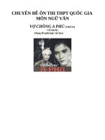 VỢ CHỒNG A PHỦ (TRÍCH)   TÔ HOÀI