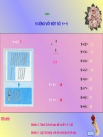 Bài 9 cộng với một số 9 + 5 Toán lớp 2