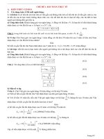 Tóm tắt lý thuyết và bài tập trắc nghiệm bài toán thực tế 