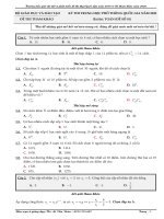 Phát triển đề minh họa THPT quốc gia 2020 môn toán – lê văn đoàn 