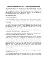 Chuẩn bị bệnh nhân trước mổ  Chăm sóc bệnh nhân sau mổ