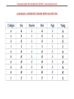 tập đọc và đánh vần giai đoạn 2 cho trẻ vào lớp 1