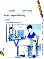 Chăm chỉ học tập Đạo đức lớp 2