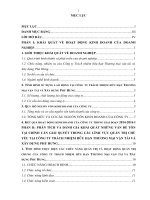 Báo cáo thực tập khoa Tài chính ngân hàng tại Công ty trách nhiệm hữu hạn thương mại vận tải và xây dựng Phú Hưng 